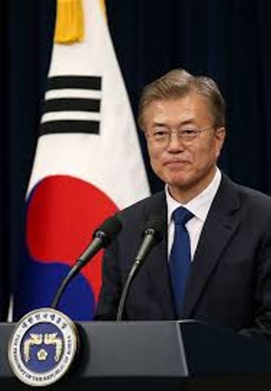 New South Korean President Moon Jae