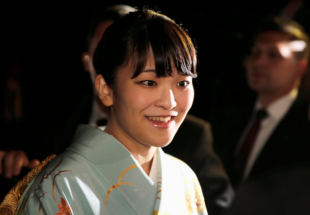 FILE PHOTO - Japan's Princess Mako arrives before a meeting with Paraguay's President Horacio Cartes at the presidential residence in Asuncion, Paraguay September 8, 2016. REUTERS/Jorge Adorno/File Photo