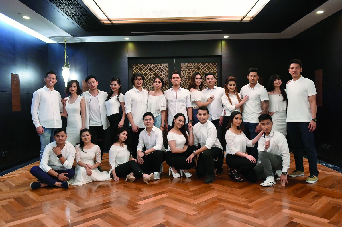 The candidates for the Lakan at Lakambini 2017, one of the highlights of this year's Philippine Independence Day Celebrations. 