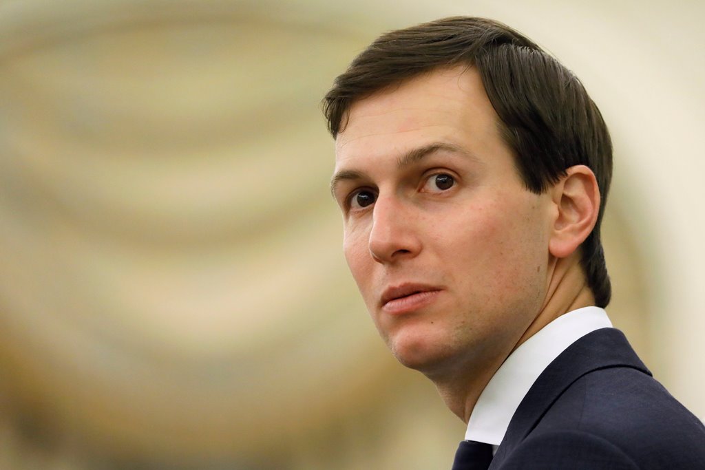 FILE PHOTO - White House senior advisor Jared Kushner arrives to join US President Donald Trump and the rest of the US delegation at the Royal Court in Riyadh, Saudi Arabia May 20, 2017. REUTERS/Jonathan Ernst/File Photo