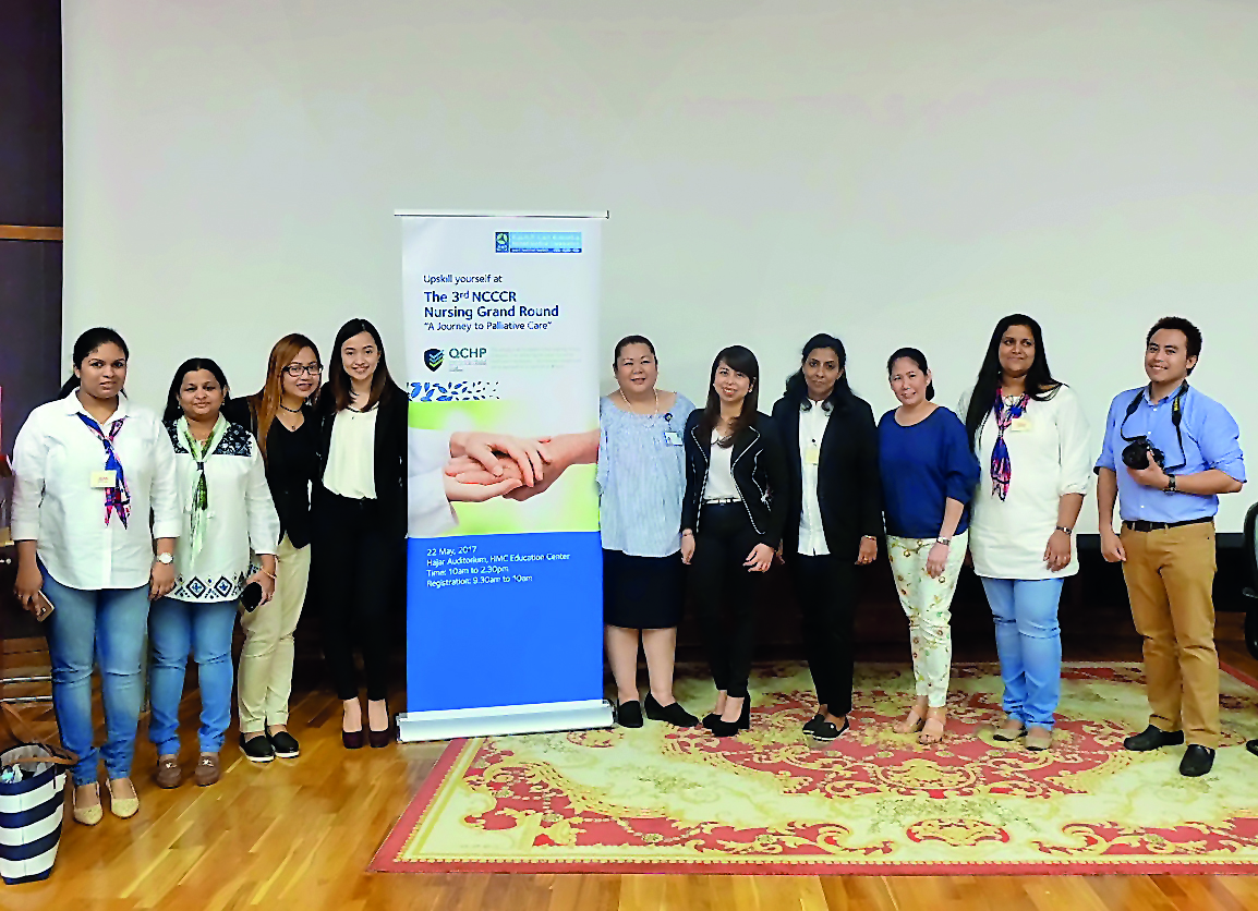 The Nursing Department at NCCCR hosts Grand Round.