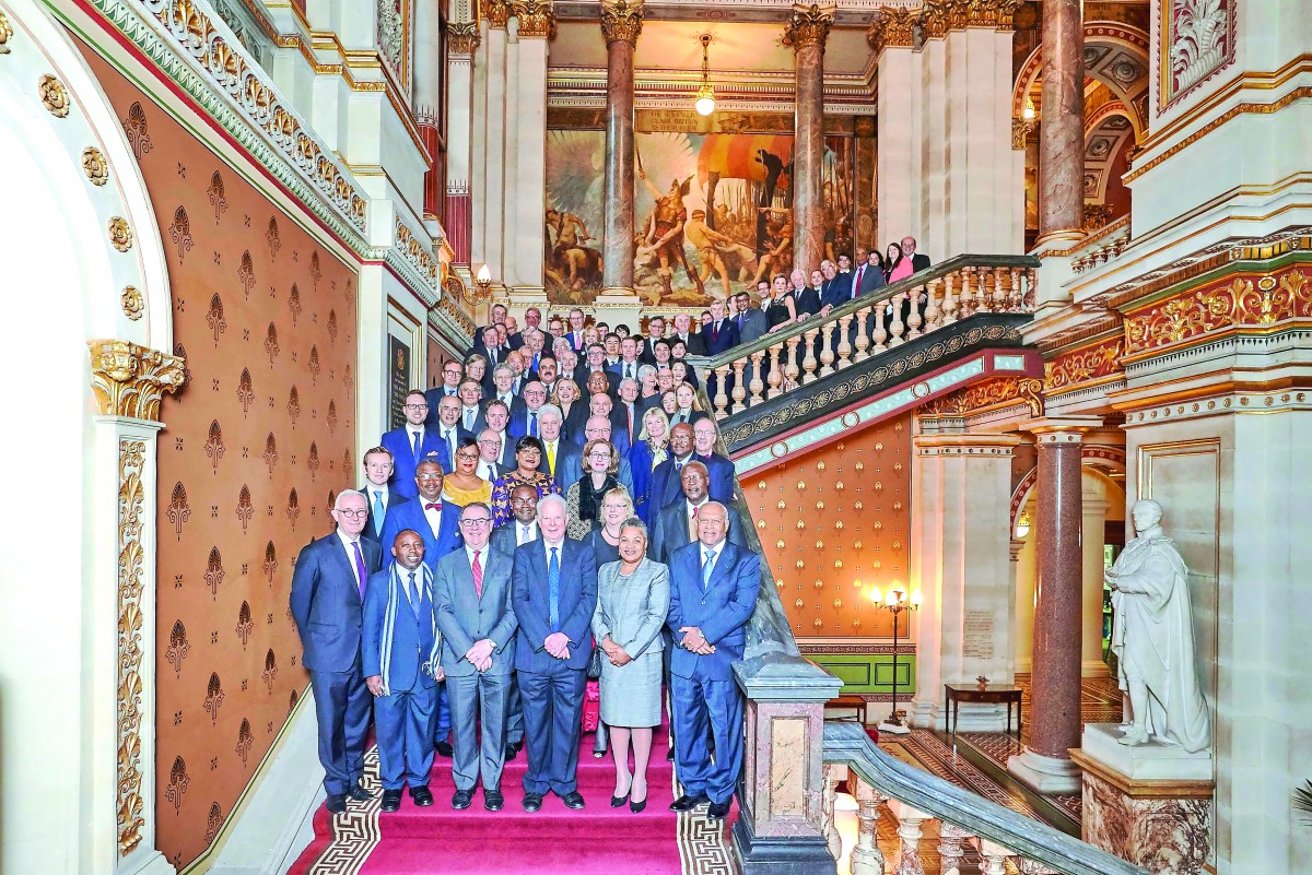 The group photo of SIFOCC dignitaries in London.
