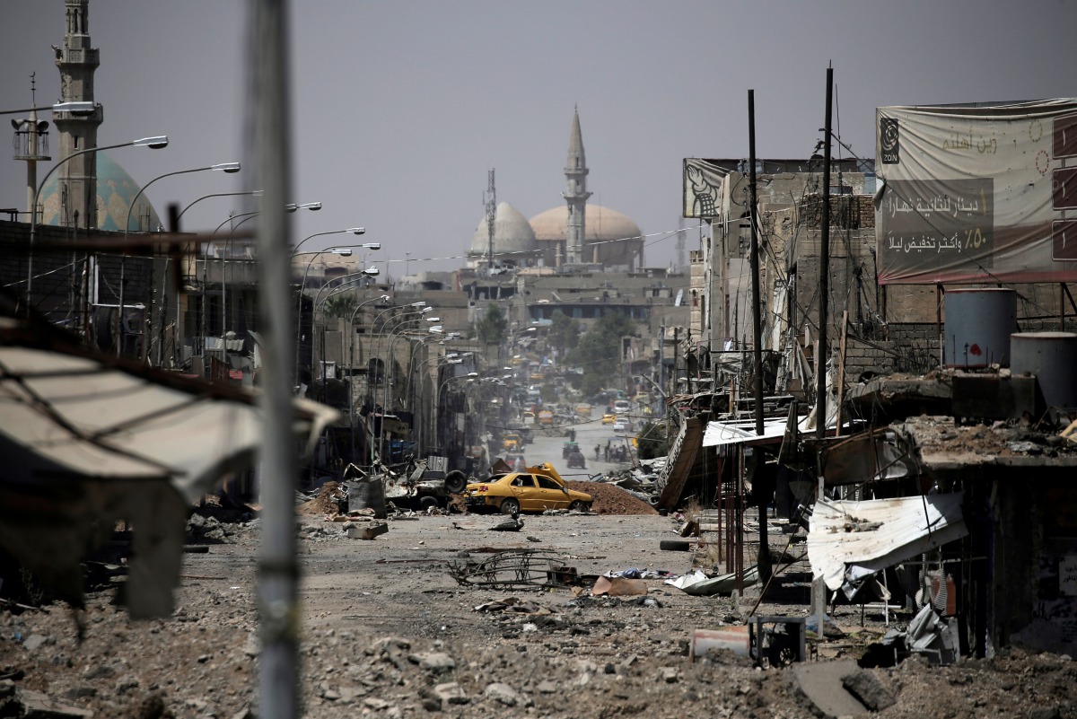 A view of a part of western Mosul, Iraq May 29, 2017. (REUTERS/Alkis Konstantinidis)