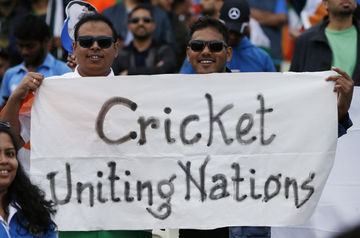 Fans display a banner before the match (Reuters / Paul Childs Livepic)