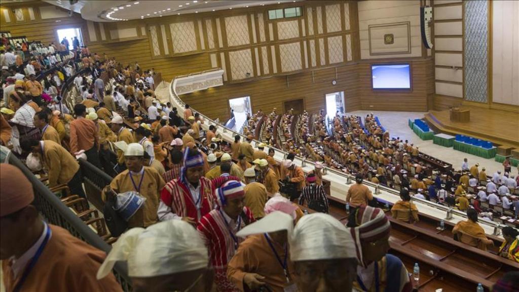 FILE PHOTO - Myanmar's parliament.