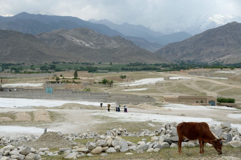 A village in the Achin district of Nangarhar province. AFP / Noorullah Shirzada / file photo