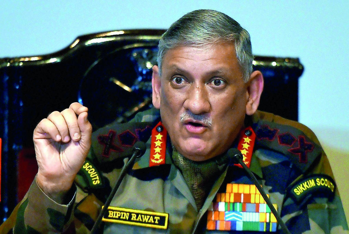 Army Chief in Sikkim amid tension 