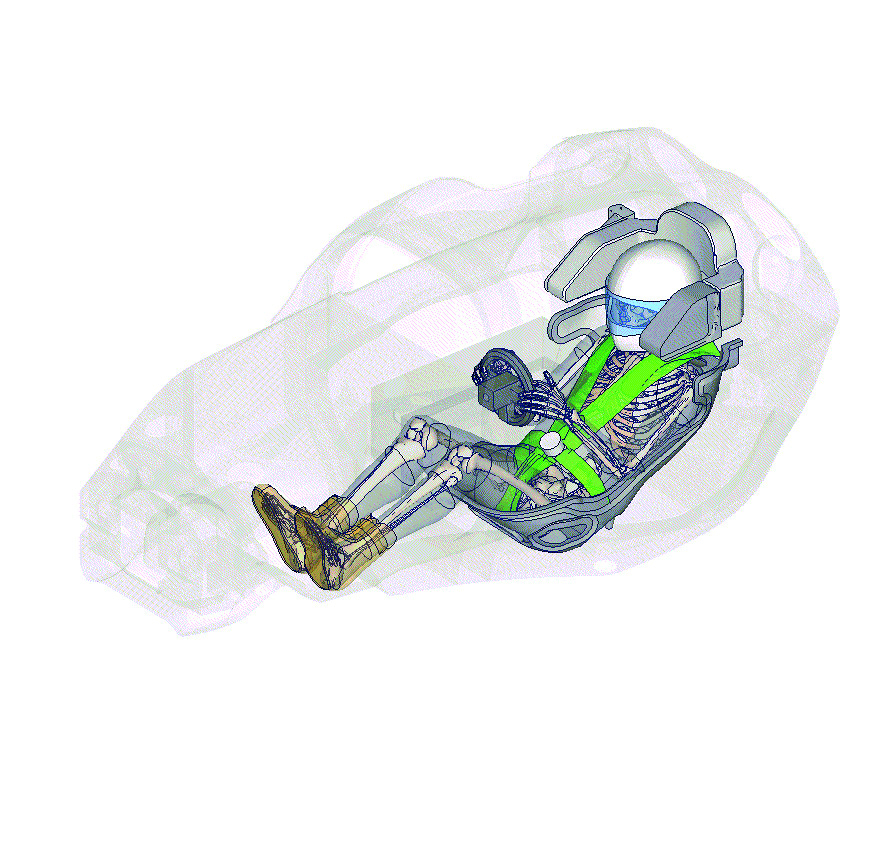 THUMS model for FIA World Endurance Championship.