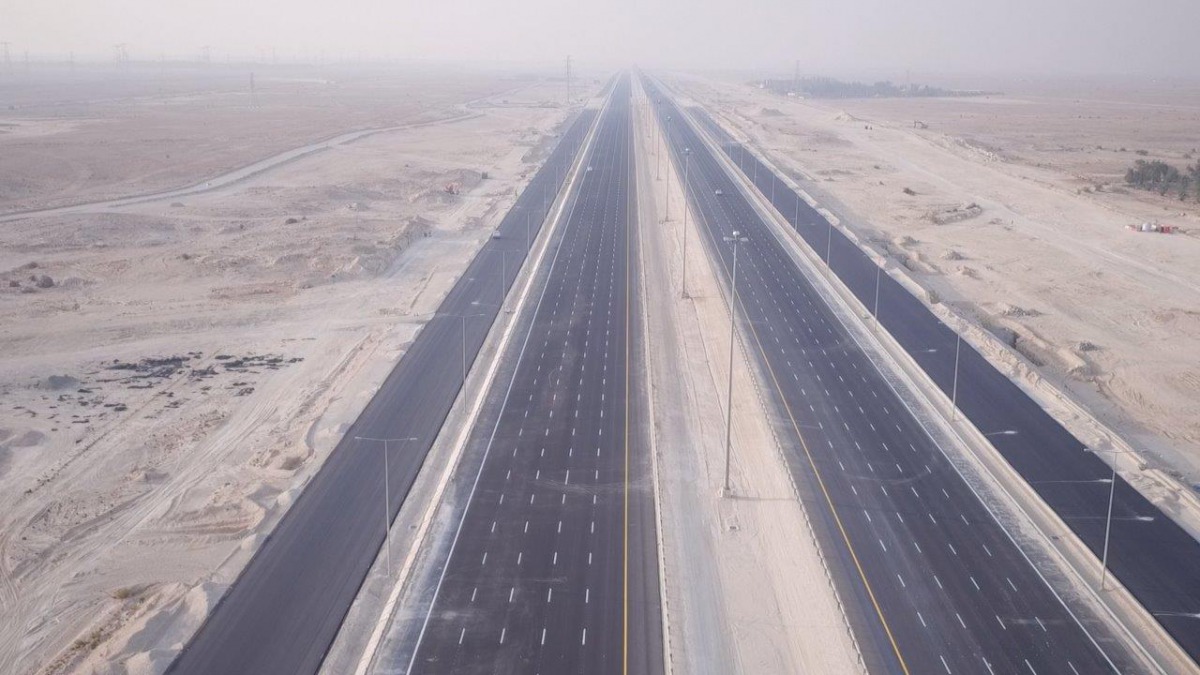 A view of the Orbital Highway