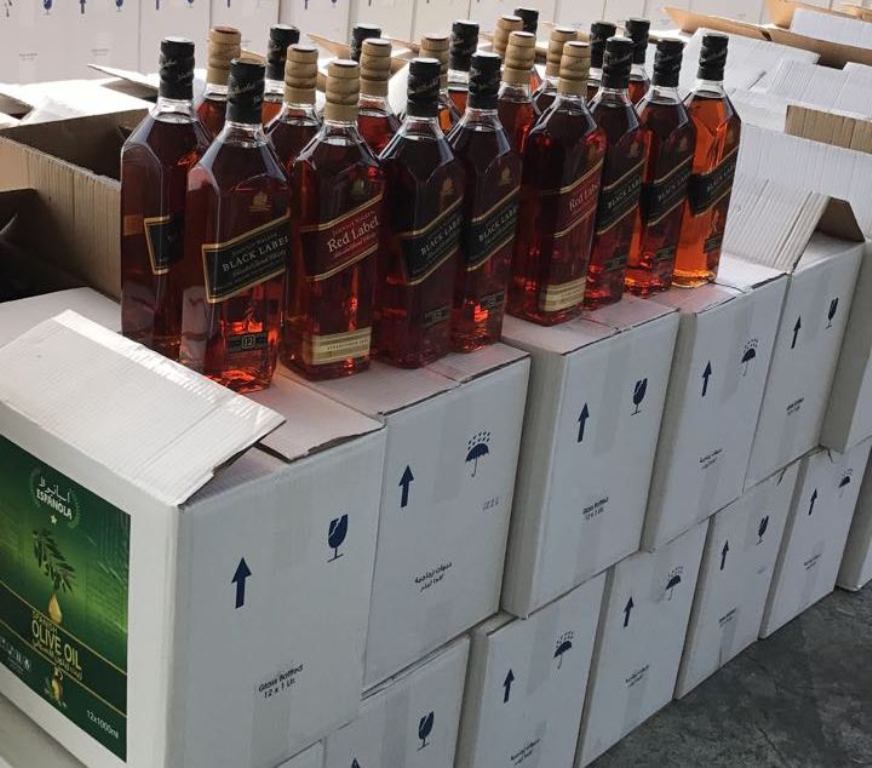 Contraband seized by Customs.