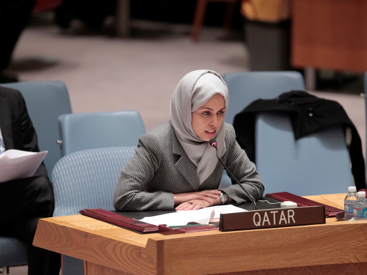 (Photo: Qatar's UN mission)