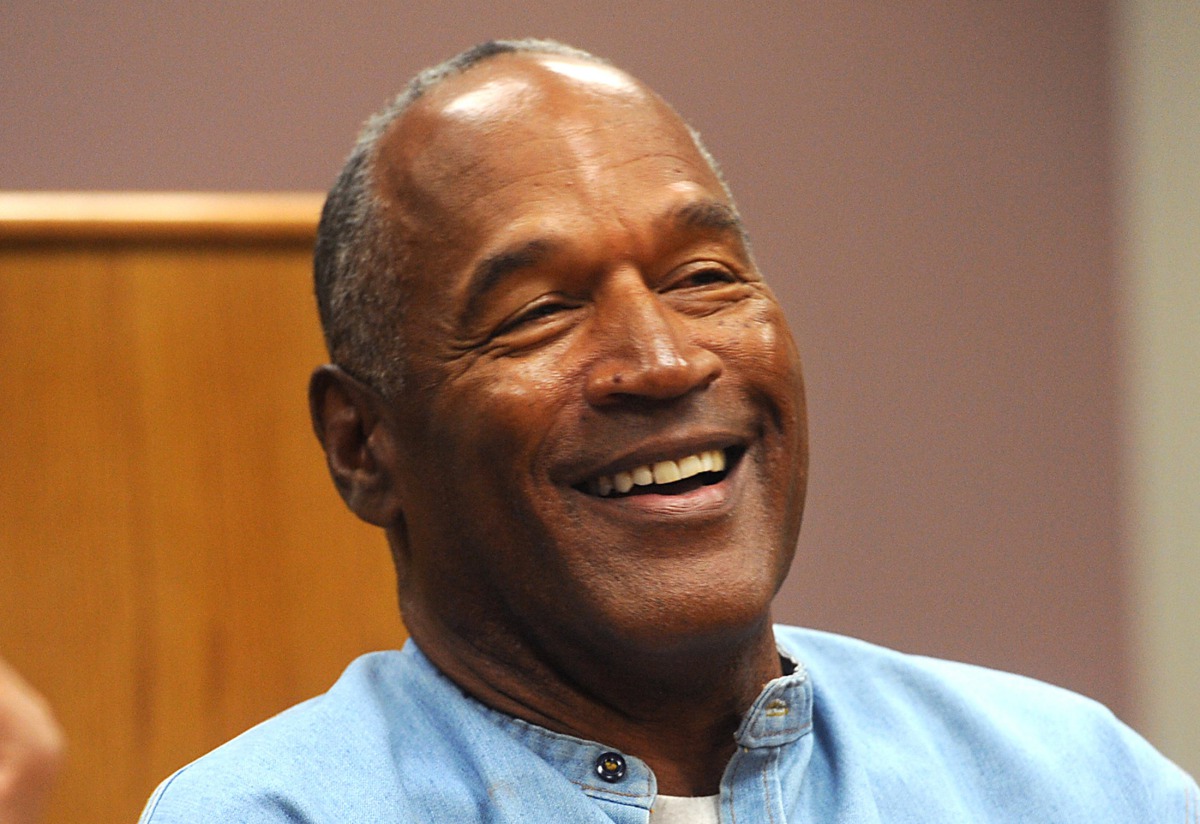 OJ Simpson reacts during his parole hearing at Lovelock Correctional Center in Lovelock, Nevada, U.S., July 20, 2017. Reuters/Jason Bean