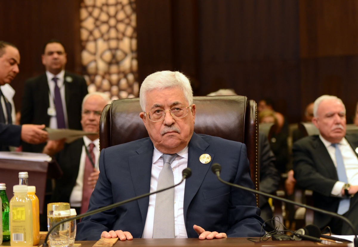 Palestinian President Mahmoud Abbas