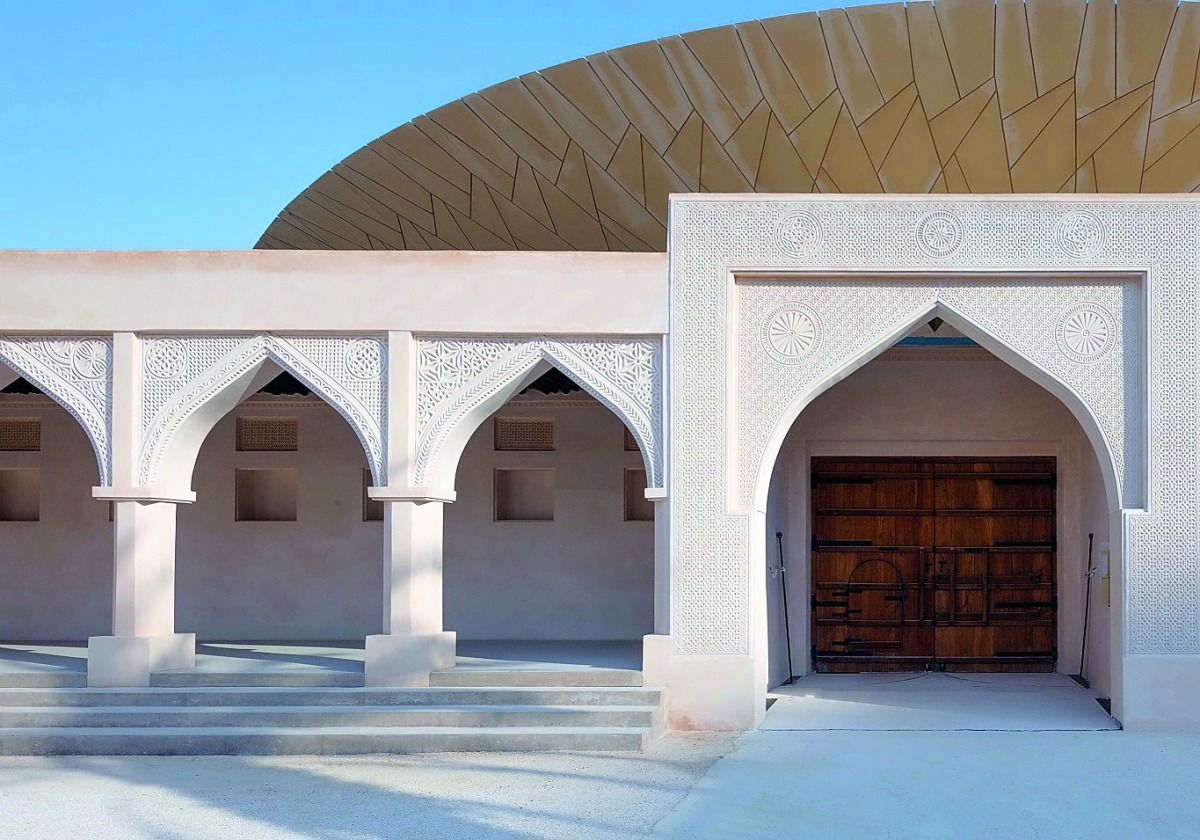 Views of The National Museum of Qatar. (photos:  Richard Bentley)