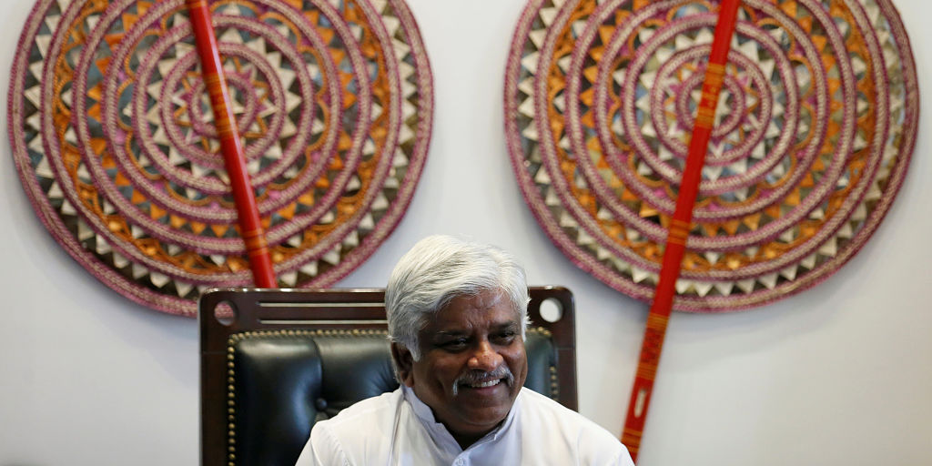 Arjuna Ranatunga (Reuters / file photo)