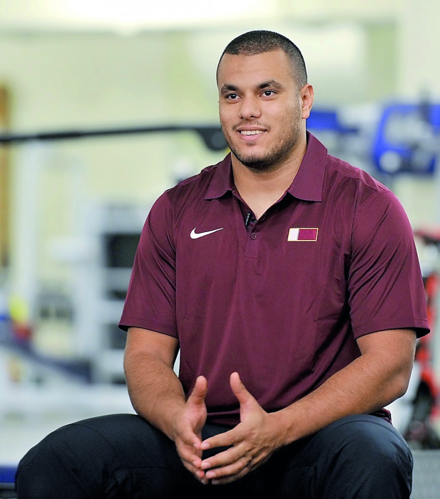 Qatari hammer thrower Ashraf El Seify 