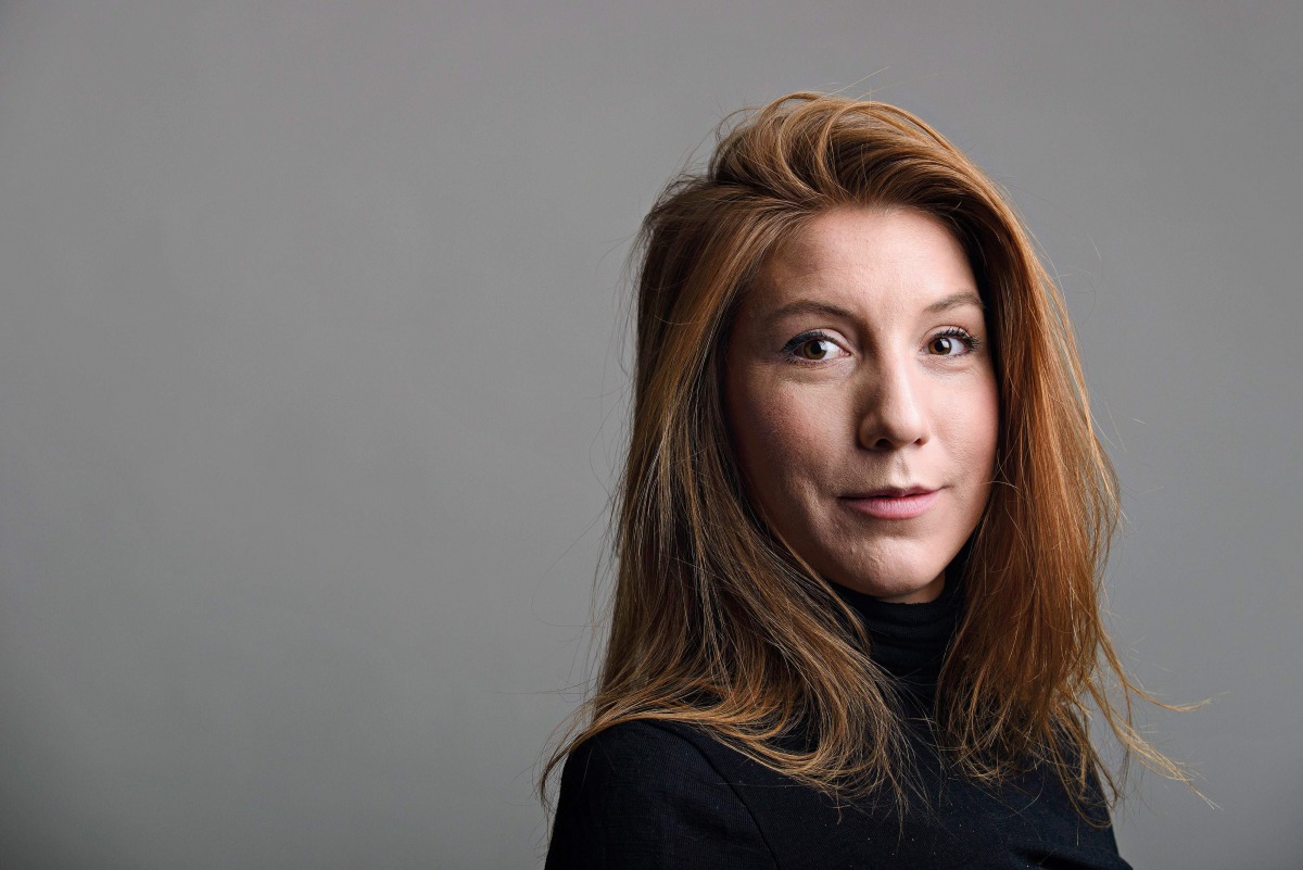 This family handout photo released on August 12, 2017 shows Swedish journalist Kim Wall who was allegedly on board a submarine south of Copenhagen before it sank on August 11, 2017.  AFP Photo/Tom Wall