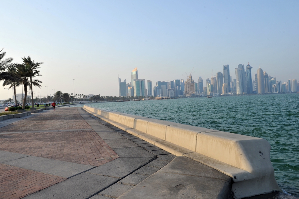 (File Photo). Doha Corniche. August 11, 2015. Kammutty VP © The Peninsula
