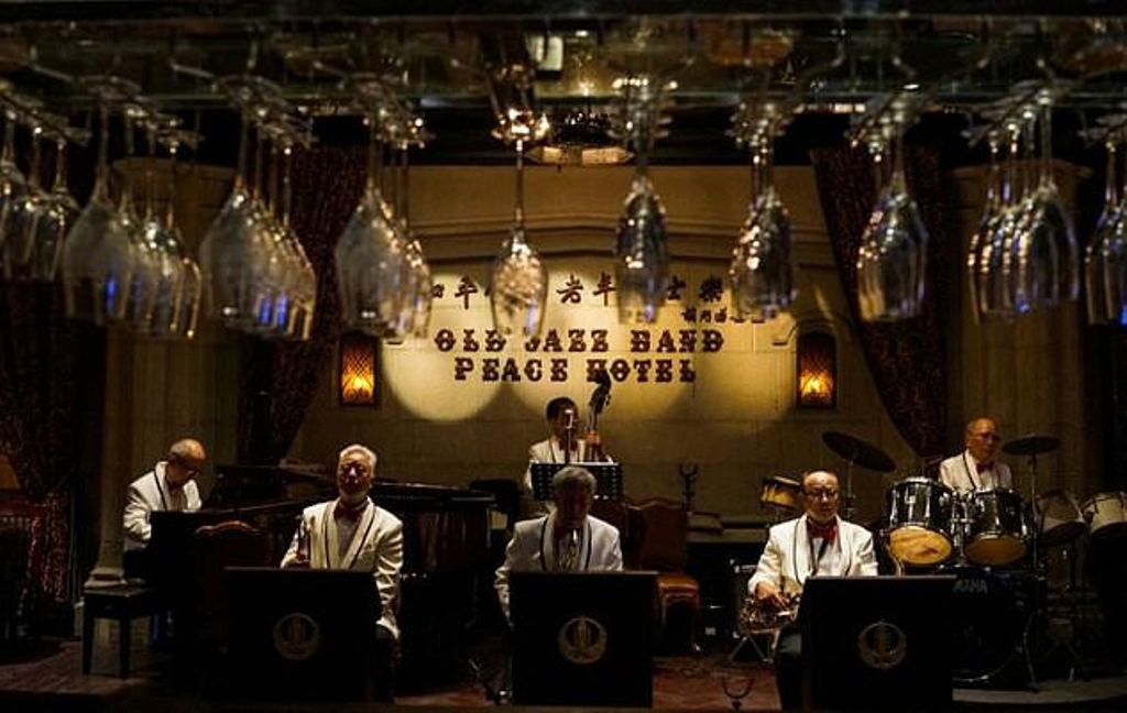 Frequently described as the oldest jazz band on the planet and once recognised as such by Guinness World Records, its six wizened Chinese members range from a relatively youthful 63 to a scarcely believable 97. AFP / by Peter STEBBINGS | 
