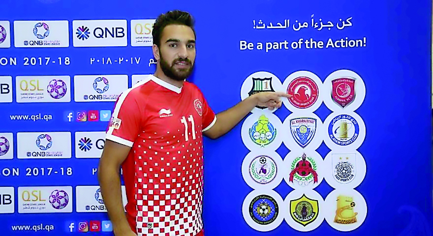 Al Arabi’s attacker Mardik Mardikian posing for a photograph.