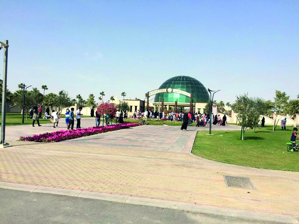 Al Khor Park has received around 6,000 visitors during Eid Al Adha holiday, without counting children whom enter the parks without entry tickets.