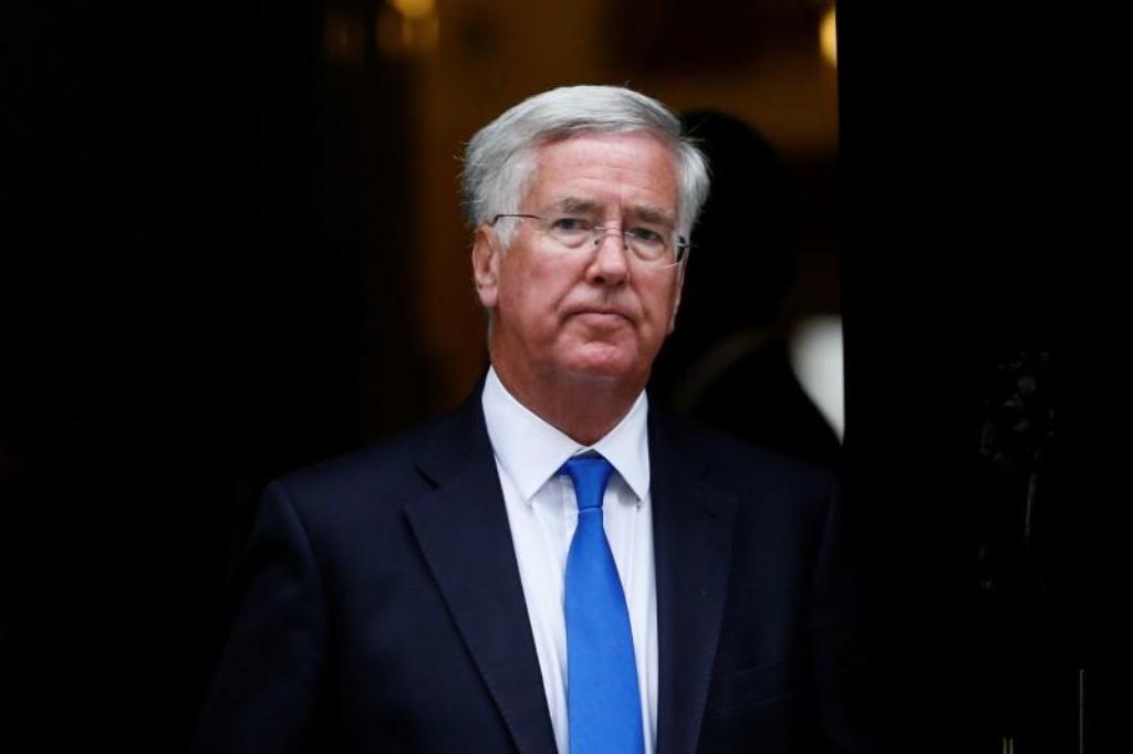 (file Photo)  UK Defense Secretary Michael Fallon. Reuters