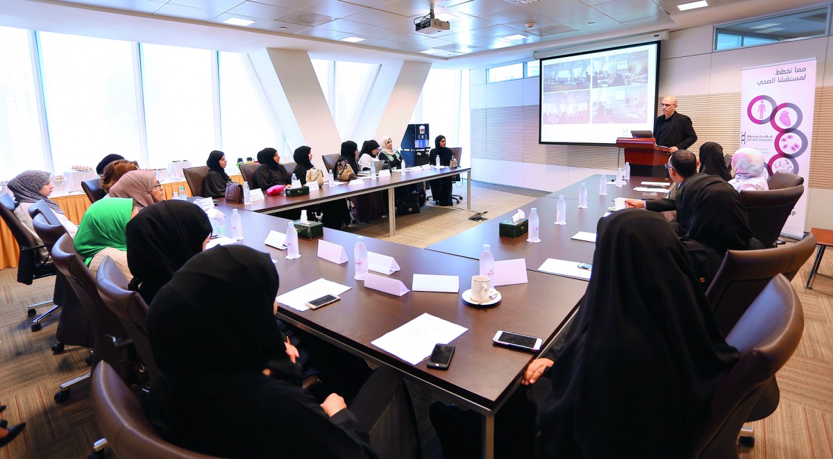 Participants during the third annual summer internship, titled ‘Genome Interpretation: From Sequencing to Counselling’, hosted by Qatar Genome Programme.
