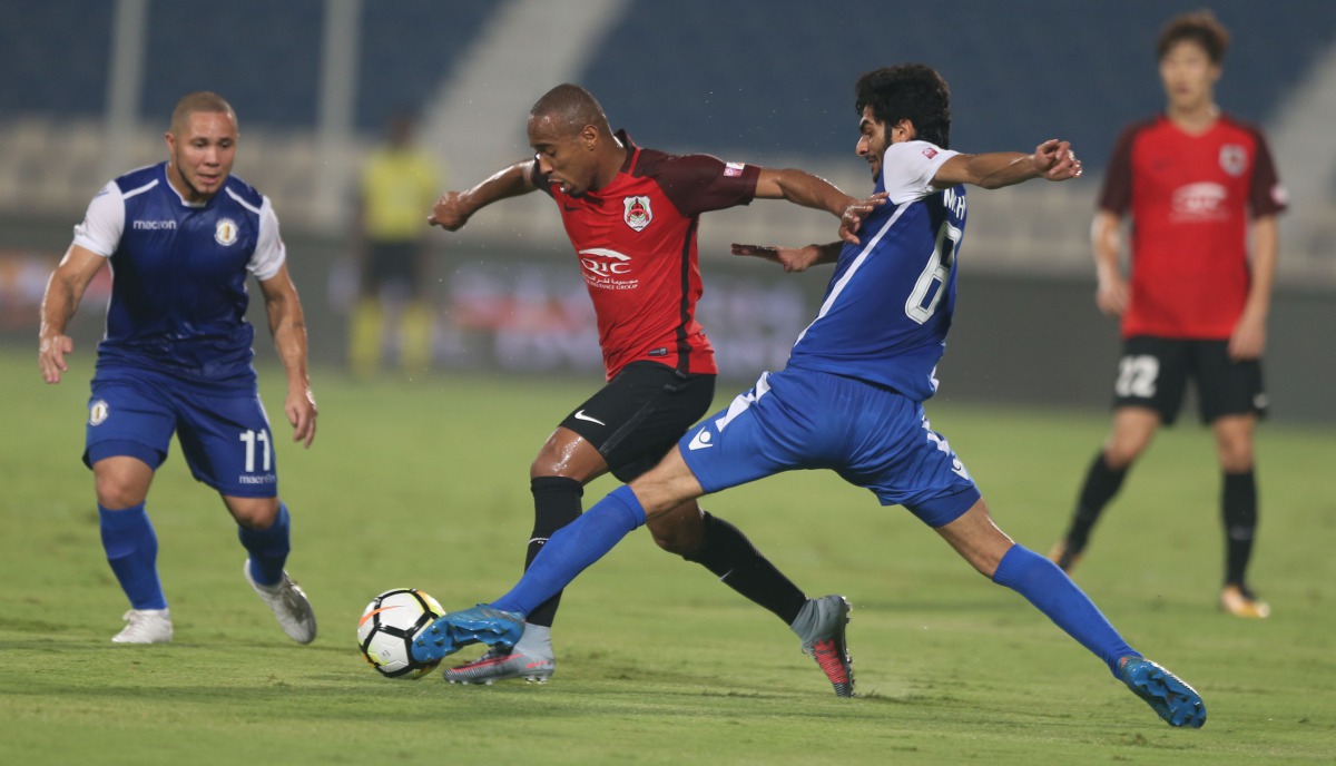 Al Rayyan coach Michael Laudrup gestures during their opening match of the QNB Stars League against Al Khor at Al Khor Stadium on Saturday.