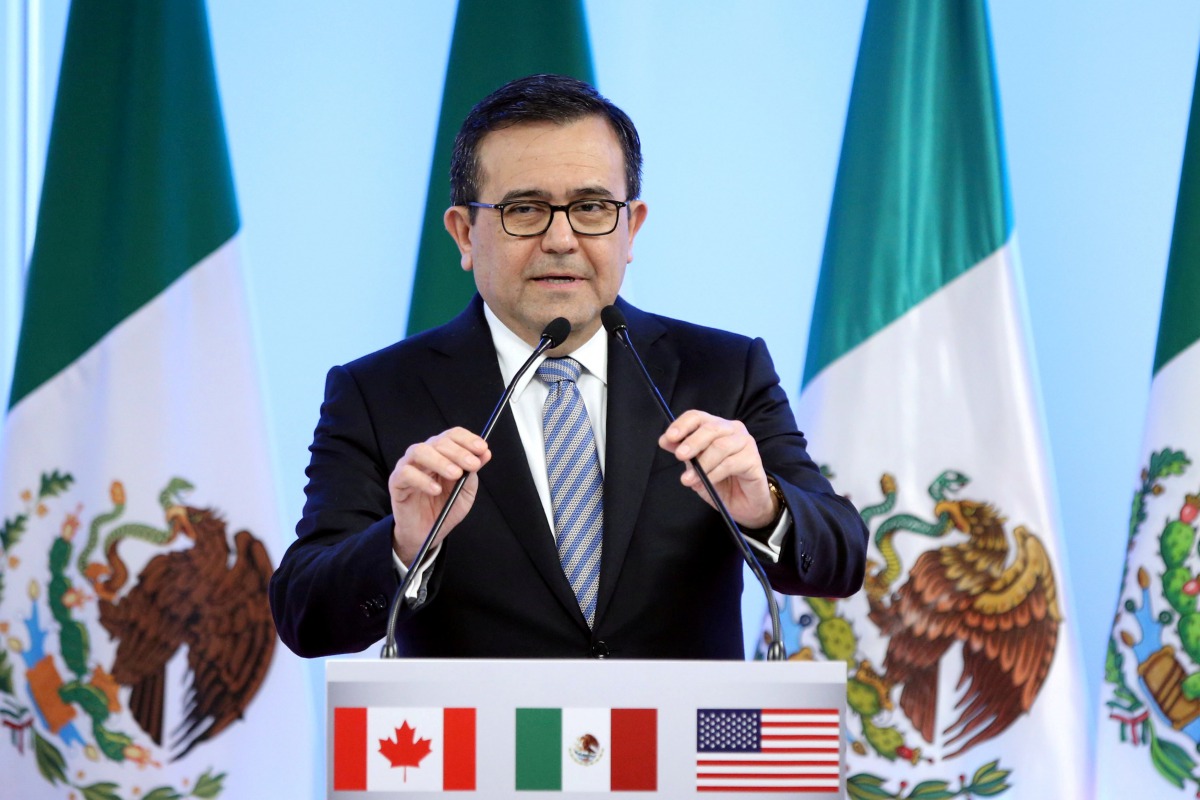 Mexico Economy Minister Ildefonso Guajardo addresses the media in Mexico City, Mexico, September 5, 2017. REUTERS/Edgard Garrido/File Photo