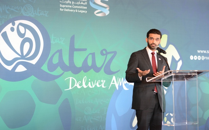 Hassan Al Thawadi, Secretary General of the Supreme Committee for Delivery & Legacy (SC), at the UN
