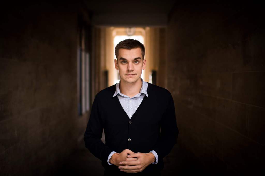 Markus Villig of Estonia, founder and CEO of Taxify, the fastest growing ridesharing platform in Europe and Africa, poses during a photo session, on October 2, 2017 in Paris. / AFP / Martin BUREAU
