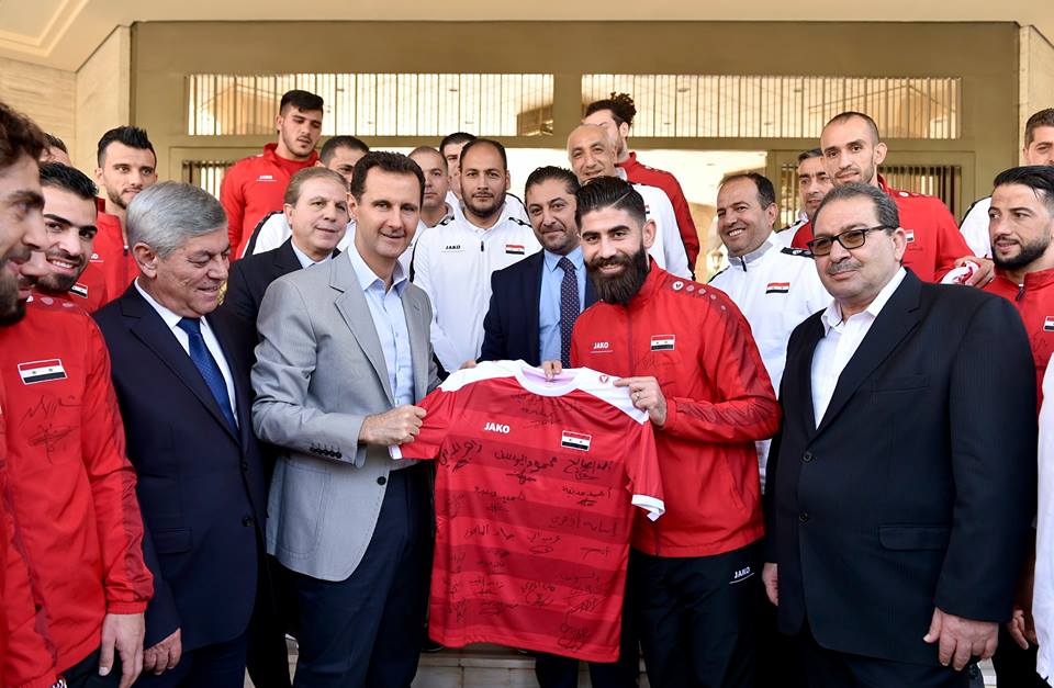 Photo:  Syrian Presidency,  @Presidency_Sy 