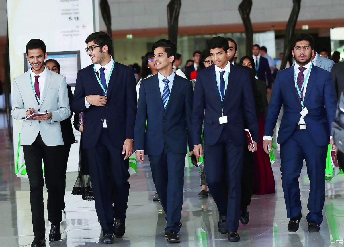 The participants of the sixth annual Qatar Leadership Conference.
