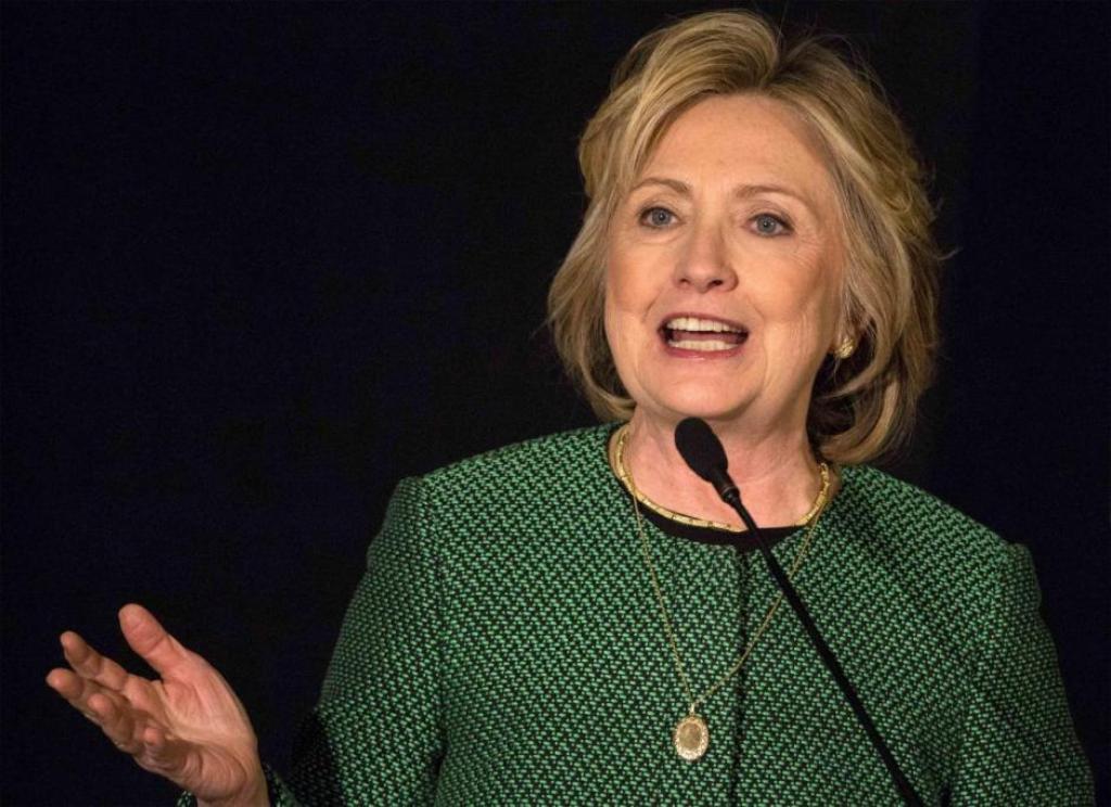 A file photo of former US Secretary of State Hillary Clinton. Reuters.