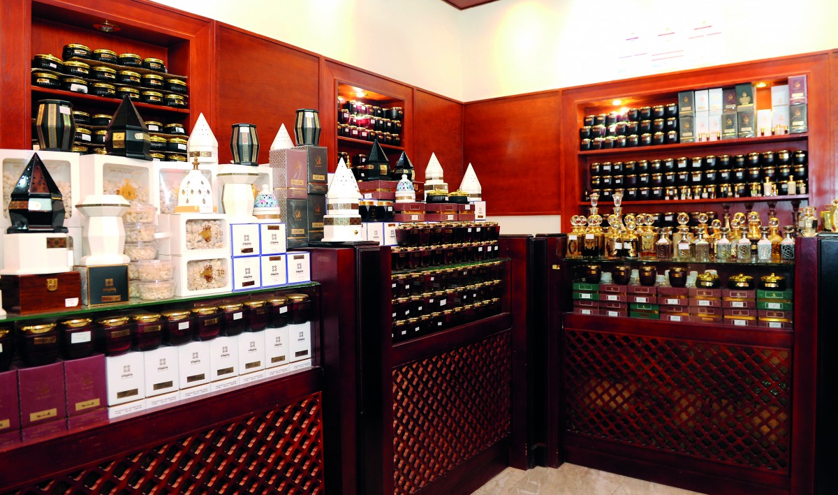 A perfume shop at the Souq Al Wakrah. Pictures: Salim Matramkot / The Peninsula