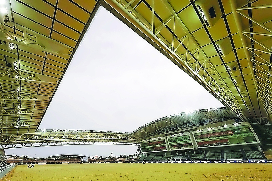 The state-of-the-art Al Shaqab Arena 