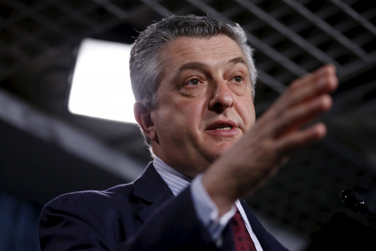 United Nations High Commissioner for Refugees (UNHCR) Filippo Grandi speaks during a news conference on Parliament Hill in Ottawa, Canada, March 21, 2016 (Reuters / Chris Wattie) 