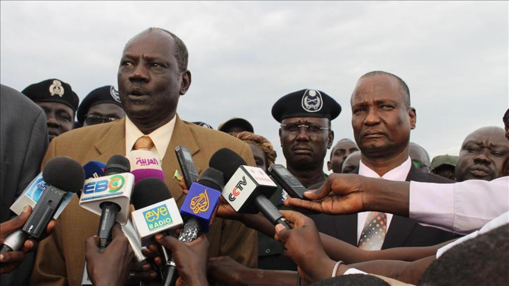 South Sudanese Information Minister Michael Makuei. / AA.