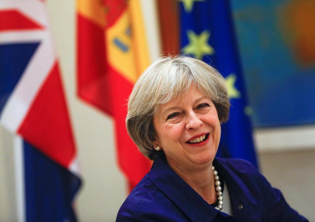 A file photo of British Prime Minister Theresa May. Reuters.