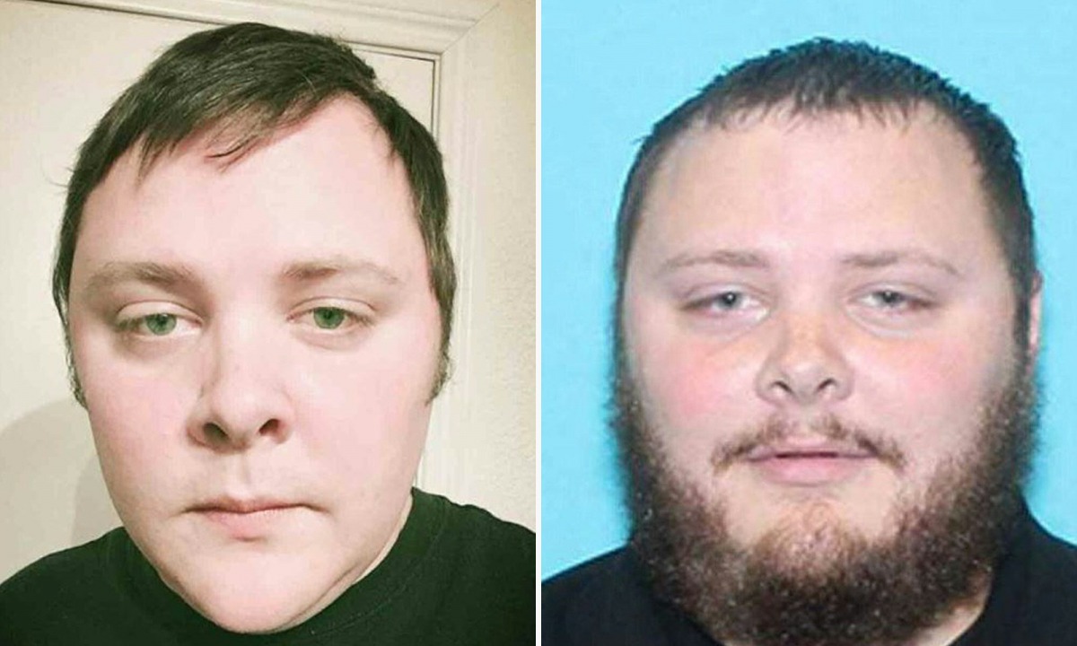 These two images widely distributed on social networks on November 06, 2017, allegedly show 26-year-old Devin Kelley who walked into the church in Sutherland Springs with an assault rifle on November 05, killing 26 people and wounding 20 more. (Via AFP)