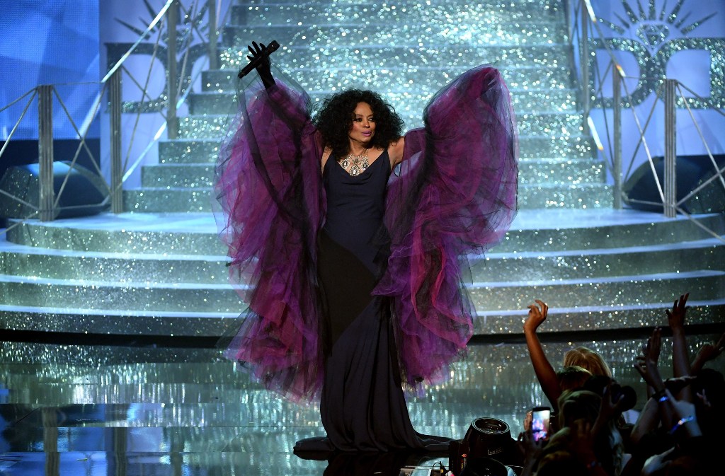 Honoree Diana Ross performs onstage during the 2017 American Music Awards at Microsoft Theater on November 19, 2017 in Los Angeles, California. Kevin Winter/Getty Images/AFP