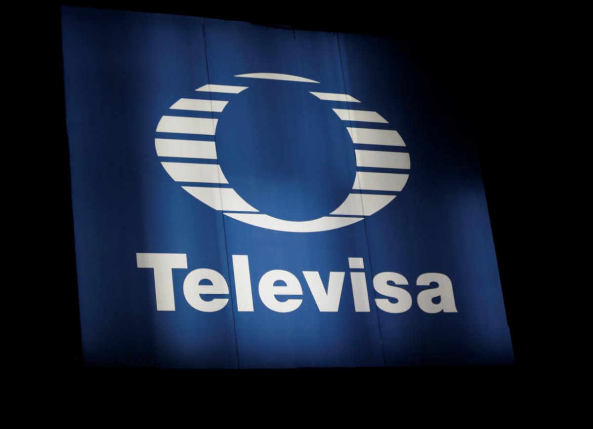A file photo of the broadcaster Televisa's logo. Reuters.