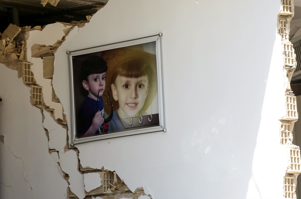 FILE PHOTO: An inside view of a building is seen at Sarpol-e Zahab province of Kermanshah, Iran on November 13, 2017 following an earthquake that hit the Iraq and Iran (Fatemeh Bahrami / Anadolu Agency) 