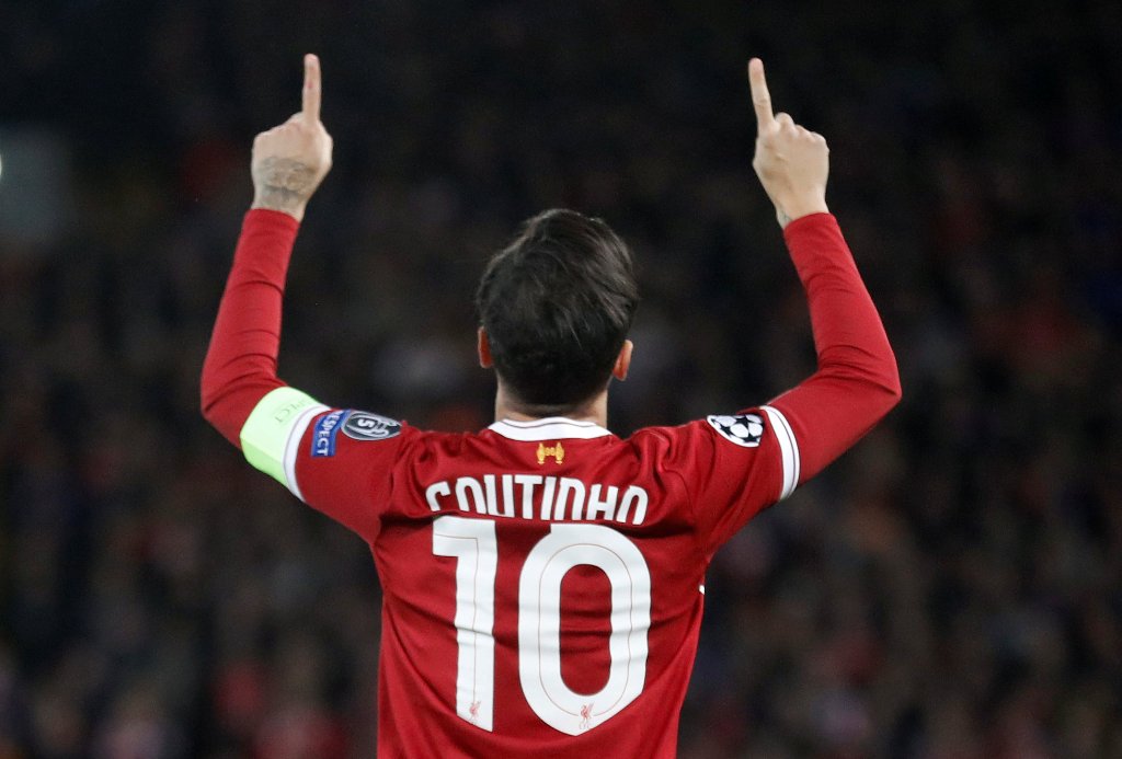 Liverpool's Philippe Coutinho. Reuters/Carl Recine
