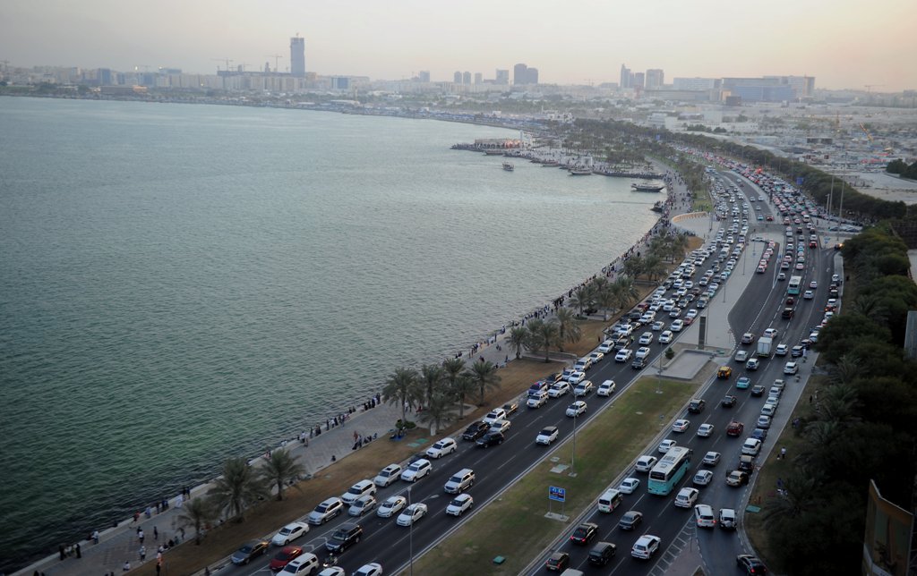 (file photo) Doha Corniche. Abdul Basit © The Peninsula