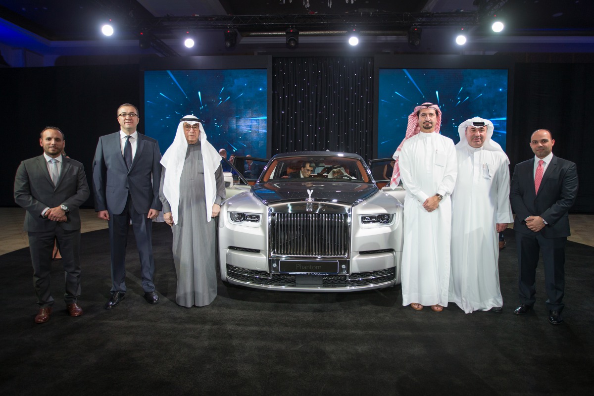 Rolls-Royce Motor Cars Doha senior executives at the launch event.