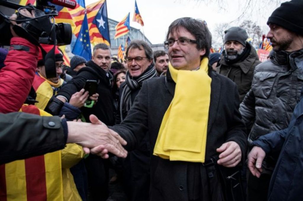 Catalonia's deposed regional president Carles Puigdemont said that the EU 