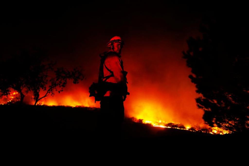 File picture of the December wildfire used for representation. Reuters 