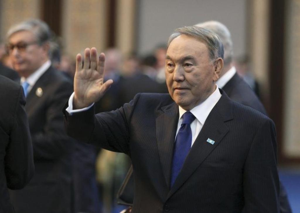 File picture of Kazakhstan President Nursultan Nazarbayev used for representation. 