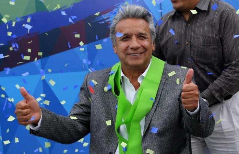 File picture of Ecuador President Lenin Moreno. Reuters  